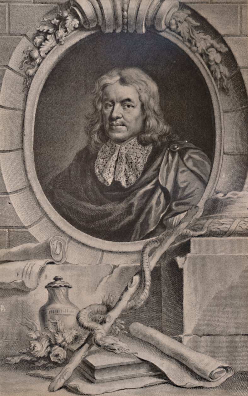 Thomas Sydenham，英国医师，c1747年1894年 作者 雅各布斯·霍布拉肯