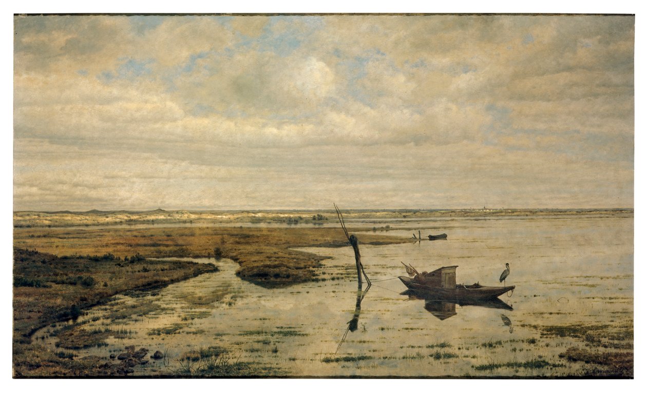 普特附近的沼泽（油画） 作者 Jacobus Vrel或Frel