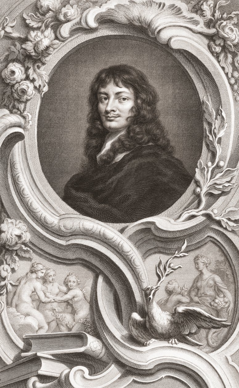 威廉-坦普尔爵士 作者 Jacobus 和 Vertue George Houbraken