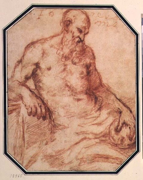 圣杰罗姆(sanguine) 作者 哈科波·巴萨诺（Jacopo Bassano）