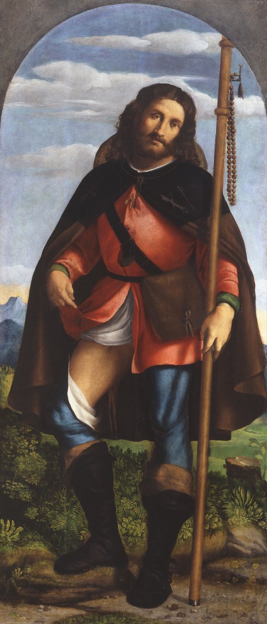 英石。罗奇 作者 哈科波（c.1480-1528）帕尔玛