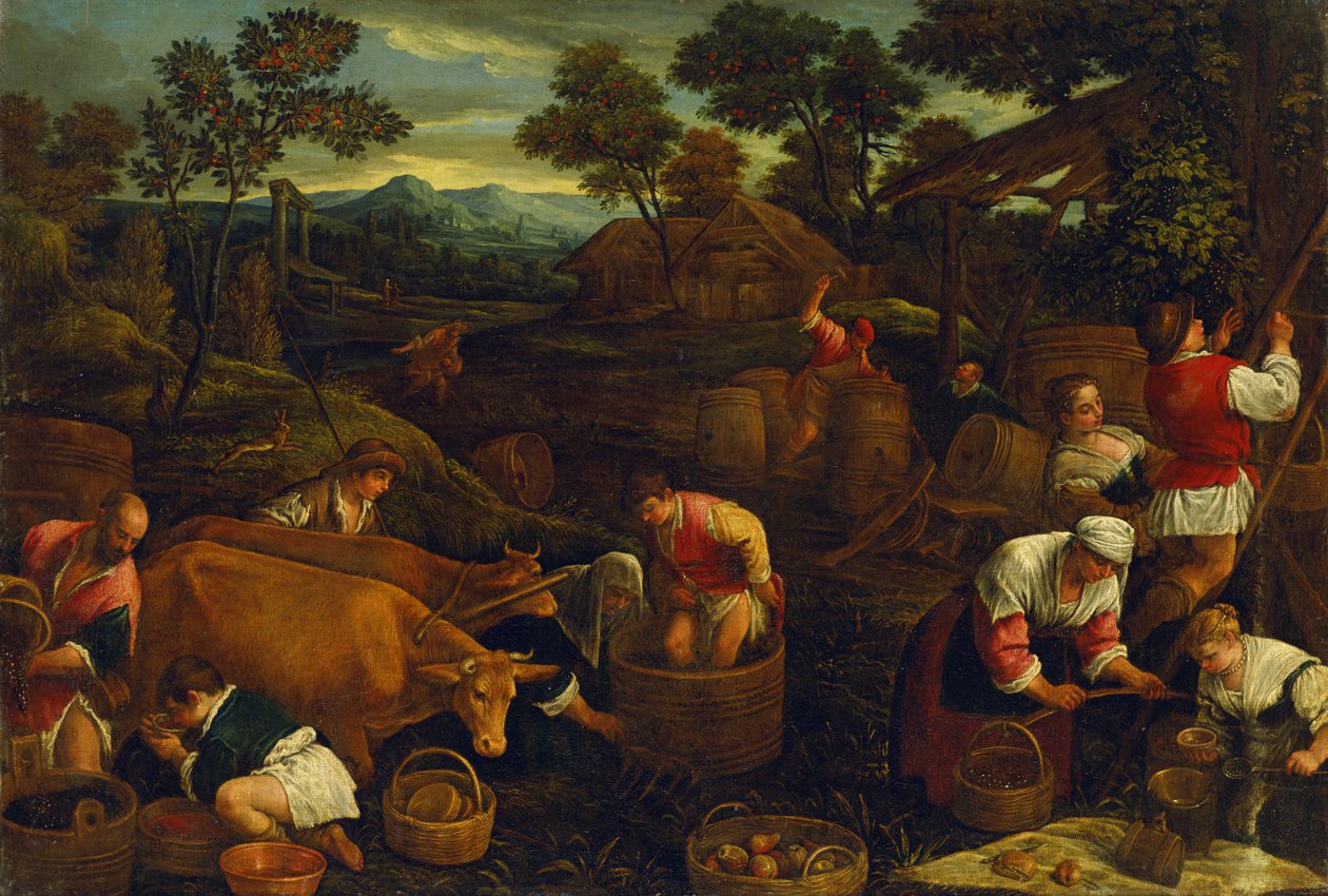 秋季 作者 哈科波·巴萨诺（Jacopo Bassano）