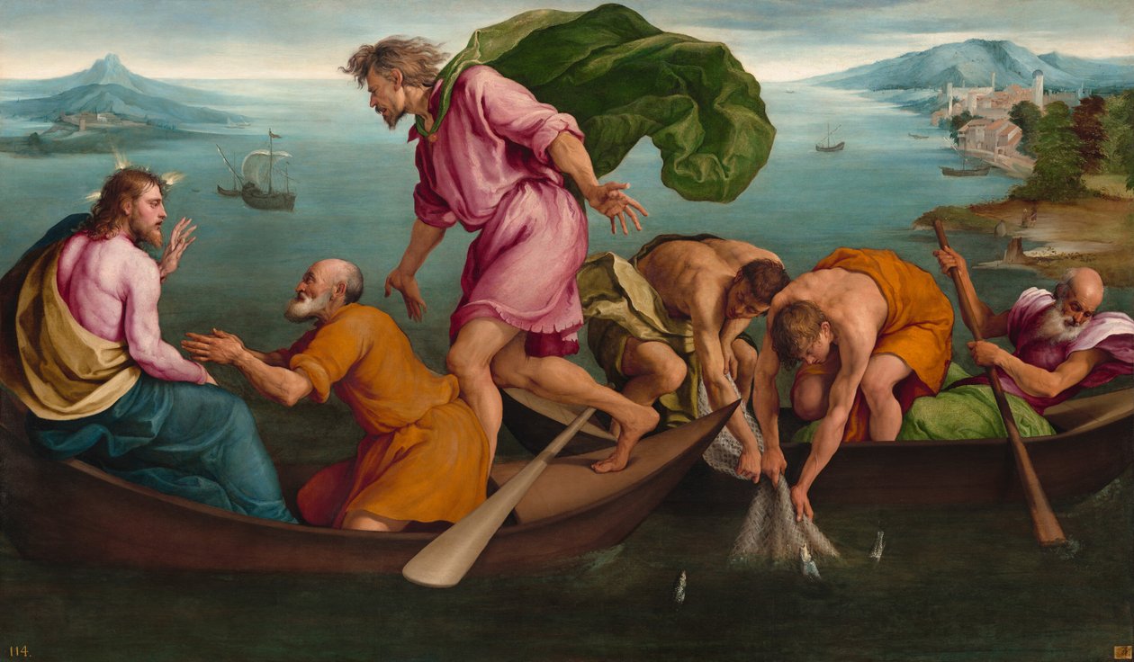 神奇的鱼水之欢 作者 哈科波·巴萨诺（Jacopo Bassano）