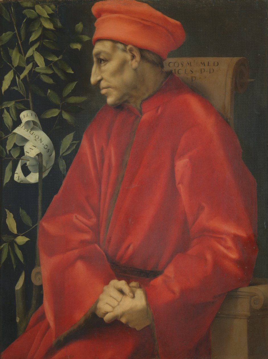Cosimo de Medici（Il Vecchio），1518年 作者 雅各布·蓬托尔莫