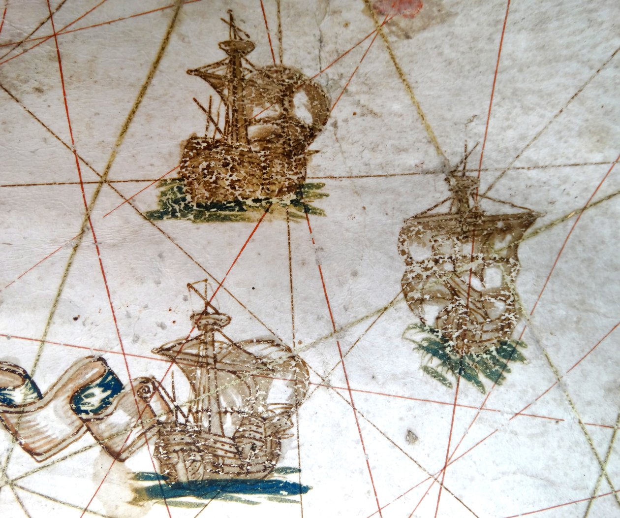 文艺复兴时期的欧洲地图，Jacopo Russo（后）1528年 作者 雅各布·鲁索（Jacopo Russo）