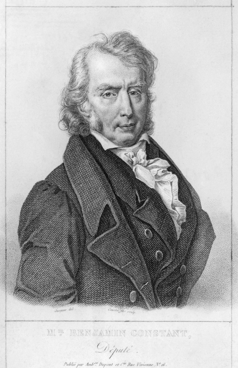 Henri Benjamin Constant de Rebecque（1767-1830）担任副手，由Louis Francois Couche（1782-1849）镌刻 作者 雅克