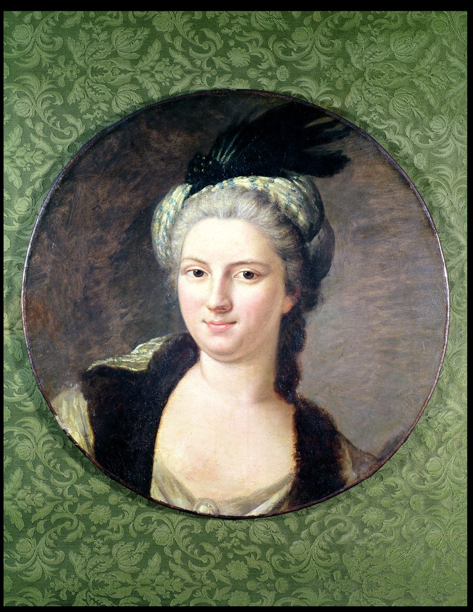 Nesle的Pauline-Felicite（1712-41）Ventimiglia伯爵夫人 作者 雅克·安德烈·约瑟夫·卡米洛特