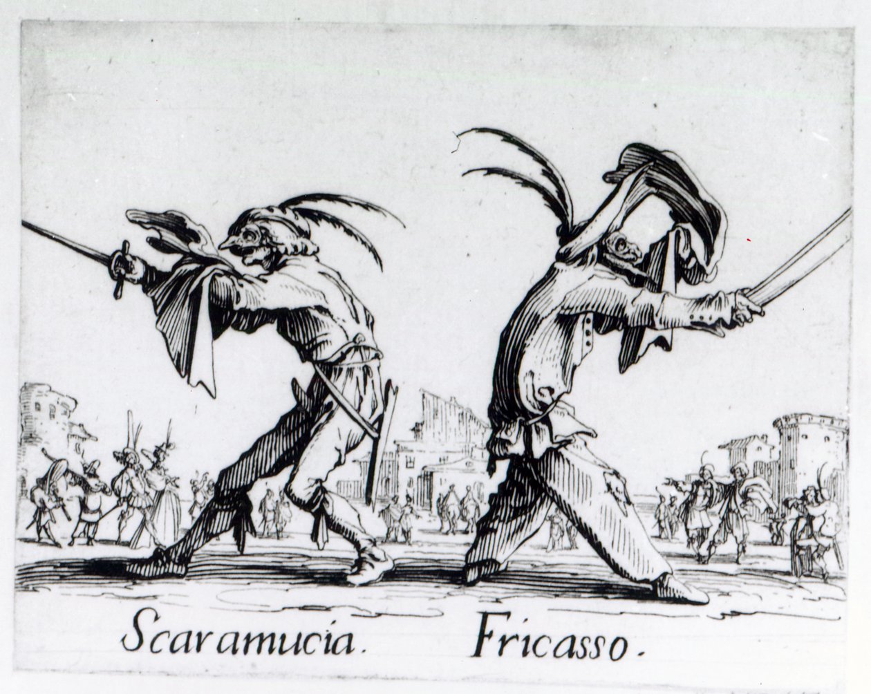 Balli de Sfessania，c.1622 作者 雅克·卡洛