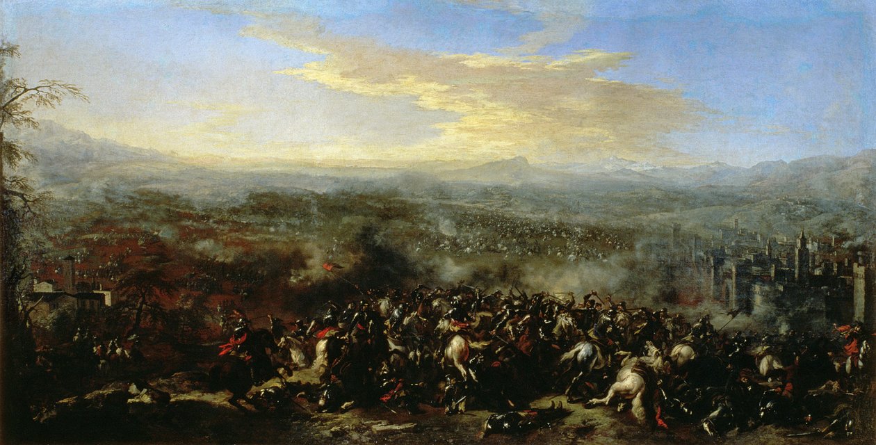 1634年，1648年，诺德林根之战 作者 雅克·考特瓦伊斯（Jacques Courtois）