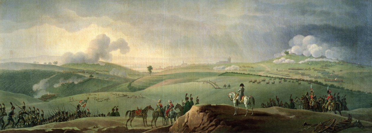 拿破仑一世（1769-1821）观察奥斯特利茨战役，1805年12月2日 作者 雅克·弗朗索瓦·约瑟夫·斯韦巴赫