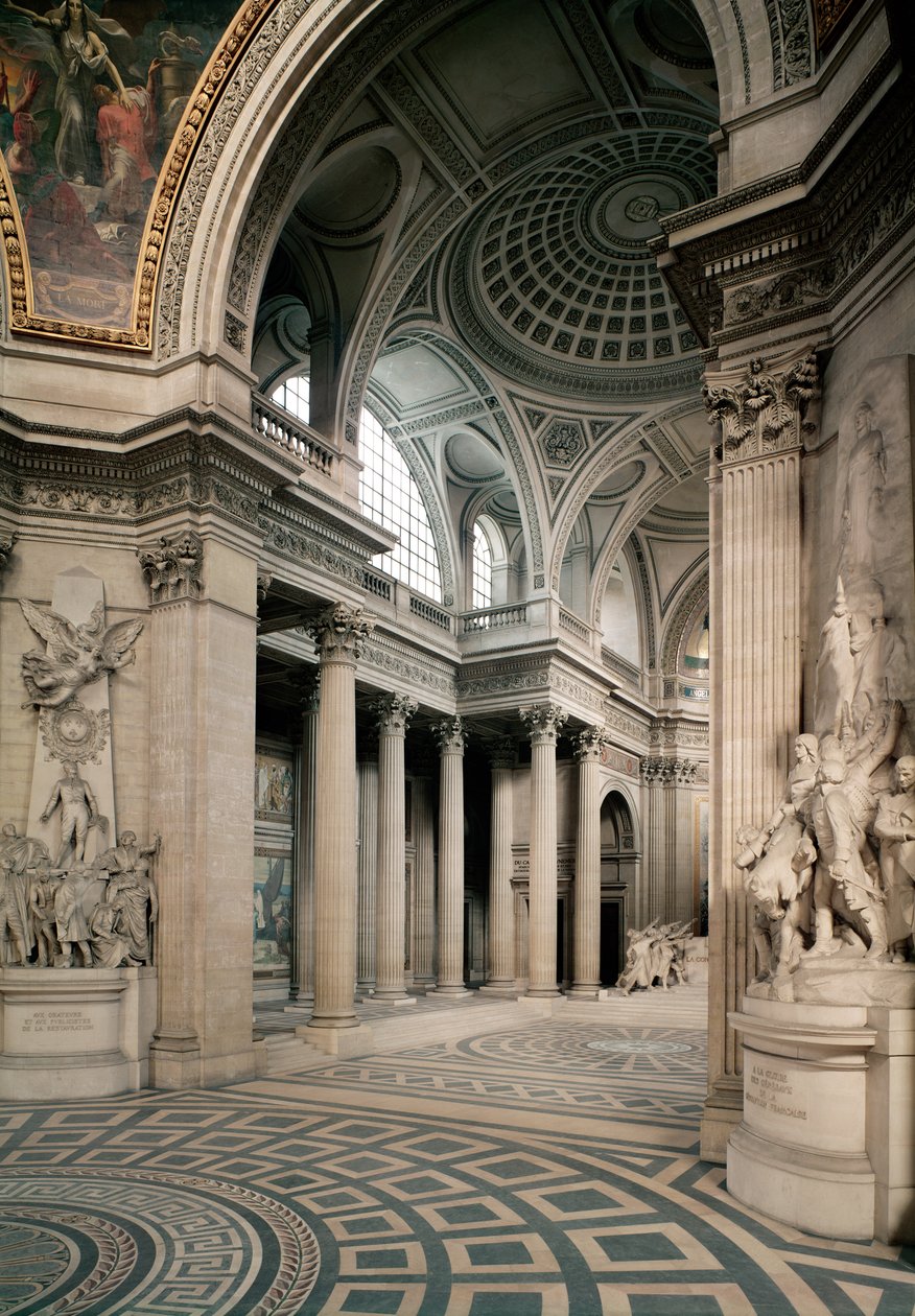内景，1764-1812 作者 雅克·格曼（Jacques Germain）Soufflot