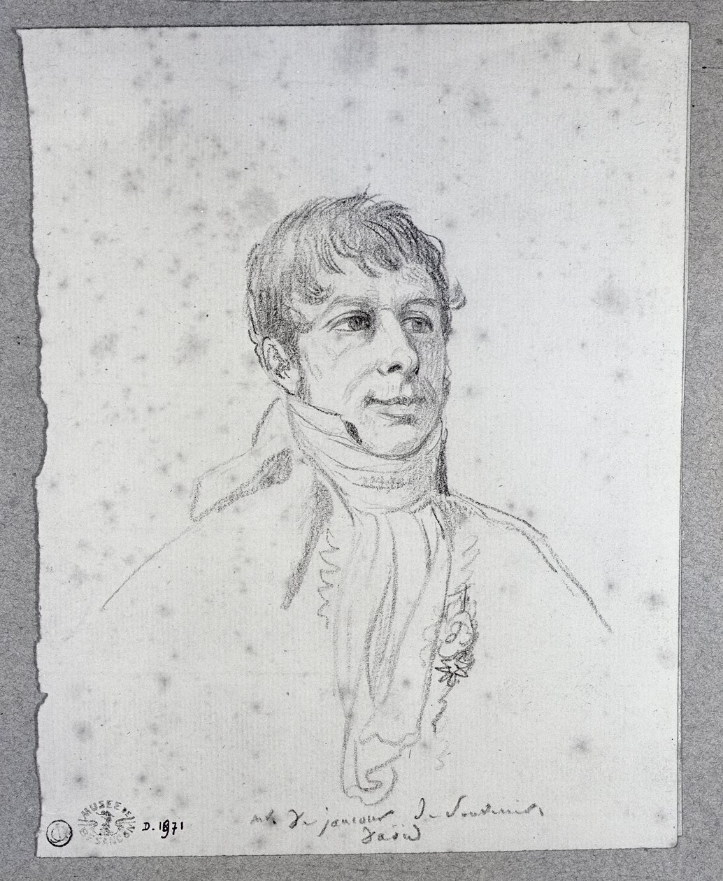 Count Francois Arnail de Jaucourt（1757-1852） 作者 雅克·路易·大卫