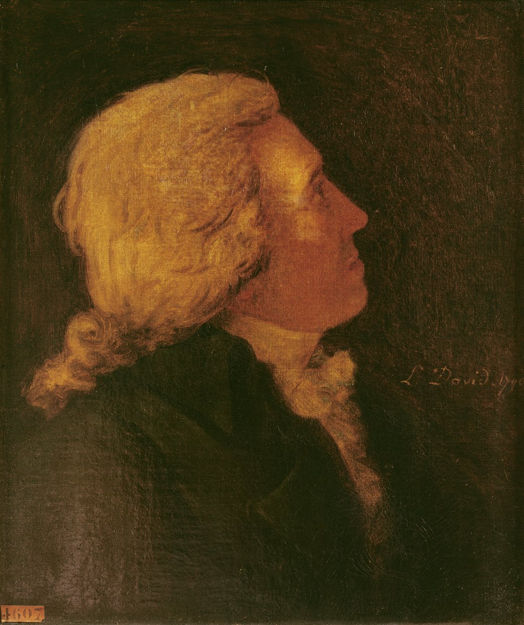 Bernard Barere de Vieuzac（1755-1841）1790年的肖像 作者 雅克·路易·大卫