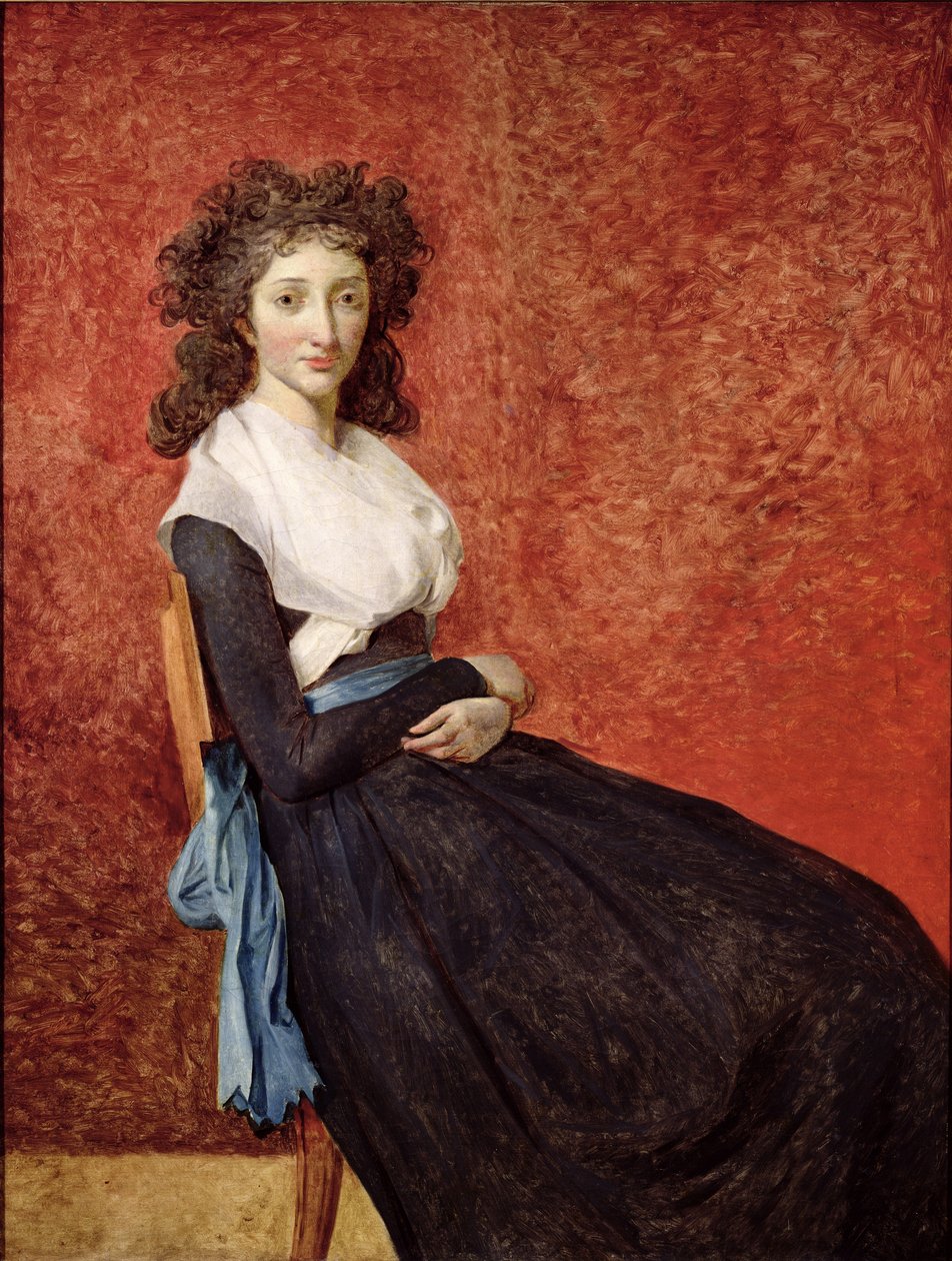 Charles-Louis Trudaine女士的肖像（1769-1802）c.1791-92 作者 雅克·路易·大卫