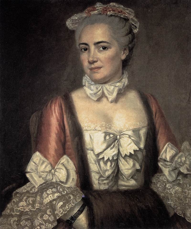 Marie-FrançoiseBuron的肖像 作者 雅克·路易·大卫