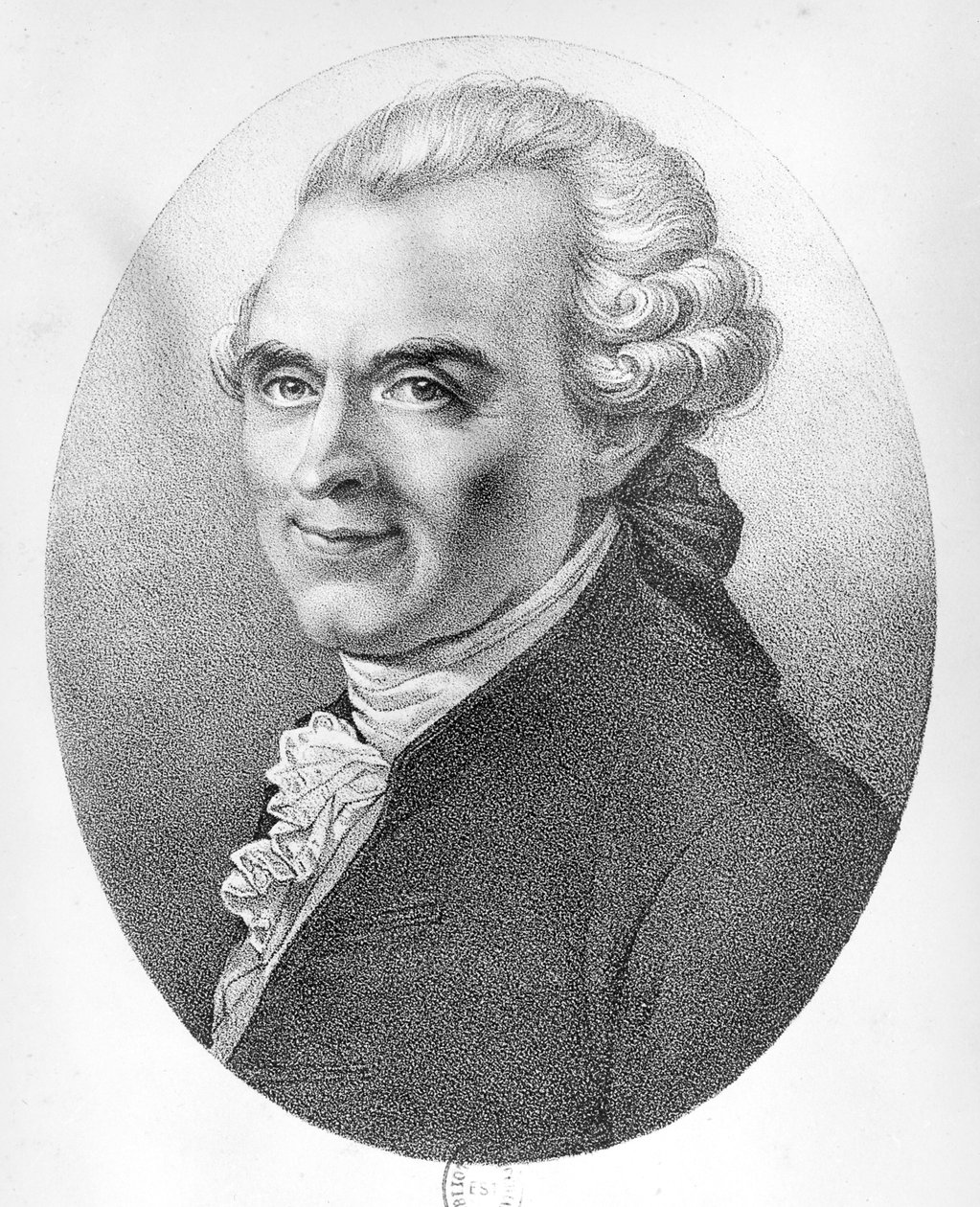 Michel-Jean Sedaine的肖像（1719-97） 作者 雅克·路易·大卫