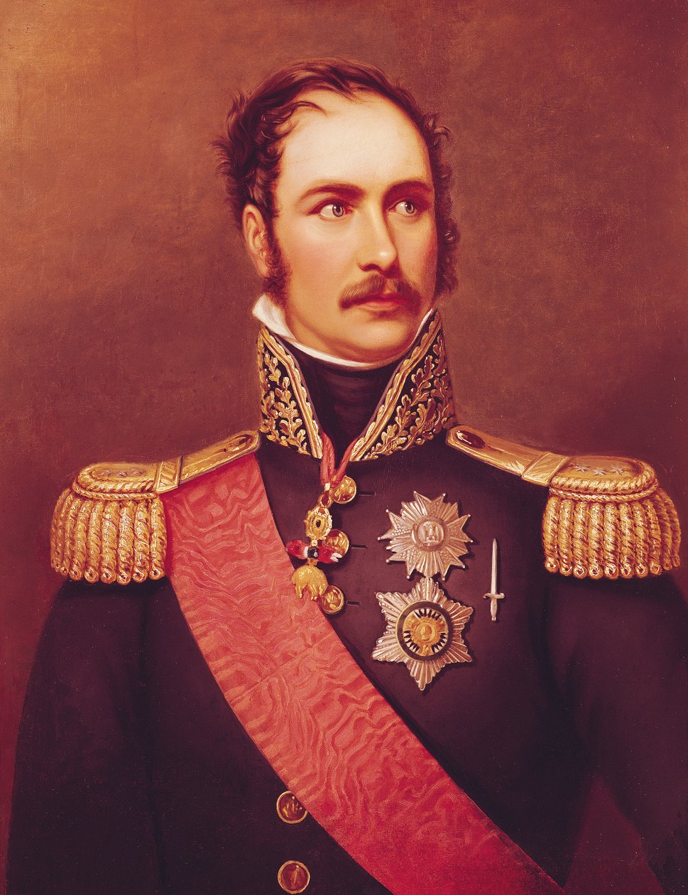 Eugene de Beauharnais王子的肖像（1781-1824）意大利总督和Leuchtenberg公爵 作者 雅克·路易·大卫