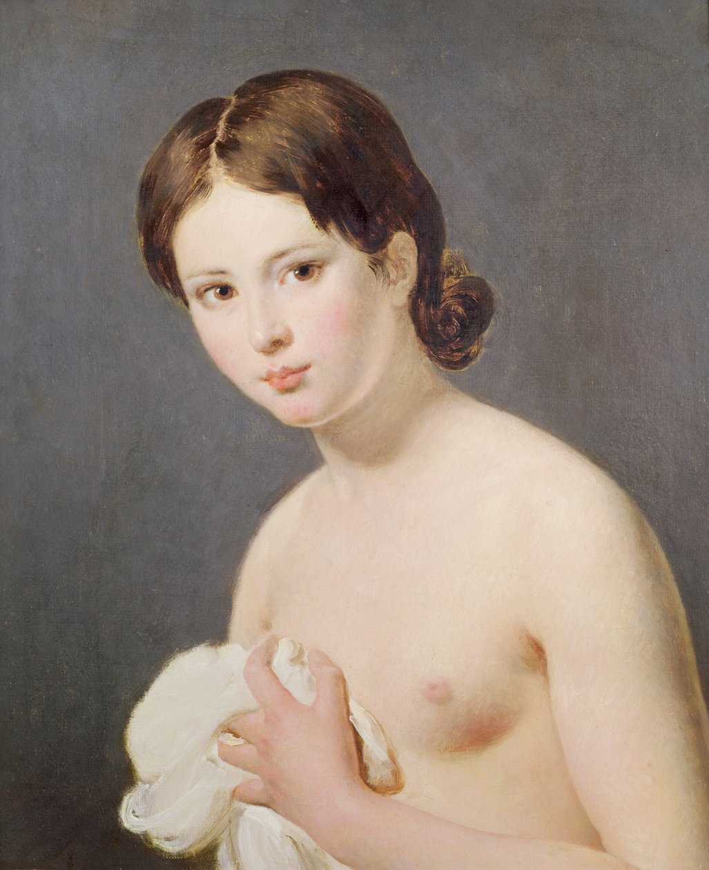 一个年轻女孩的画像。 C。 1795 作者 雅克·路易·大卫