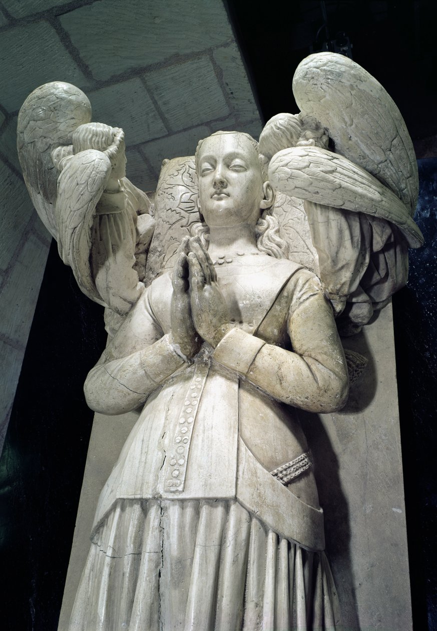 Agnes Sorel墓（c.1422-50）1450-59（详细） 作者 雅克·莫雷尔