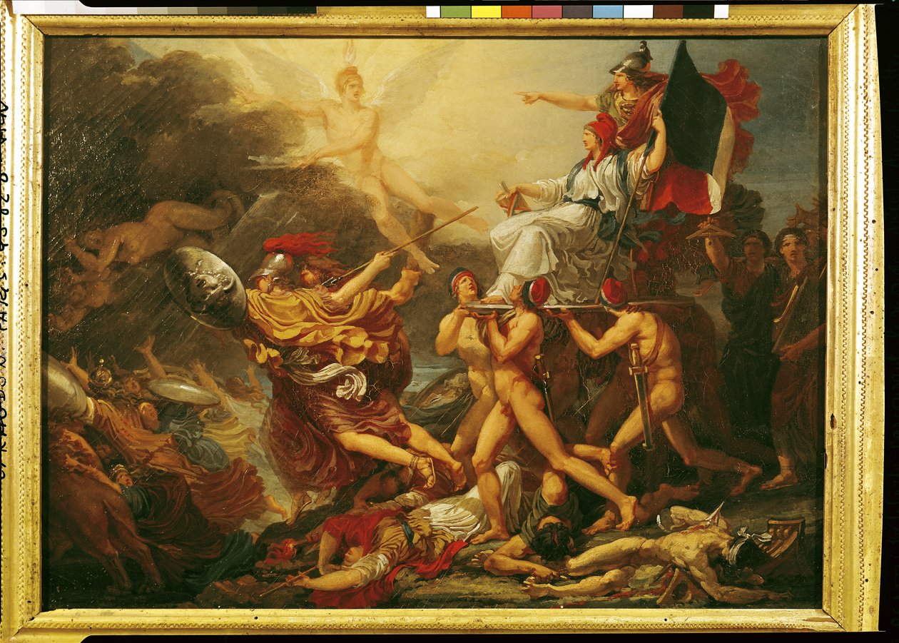 自由旅行世界，1798年 作者 雅克·雷图（Jacques Reattu）