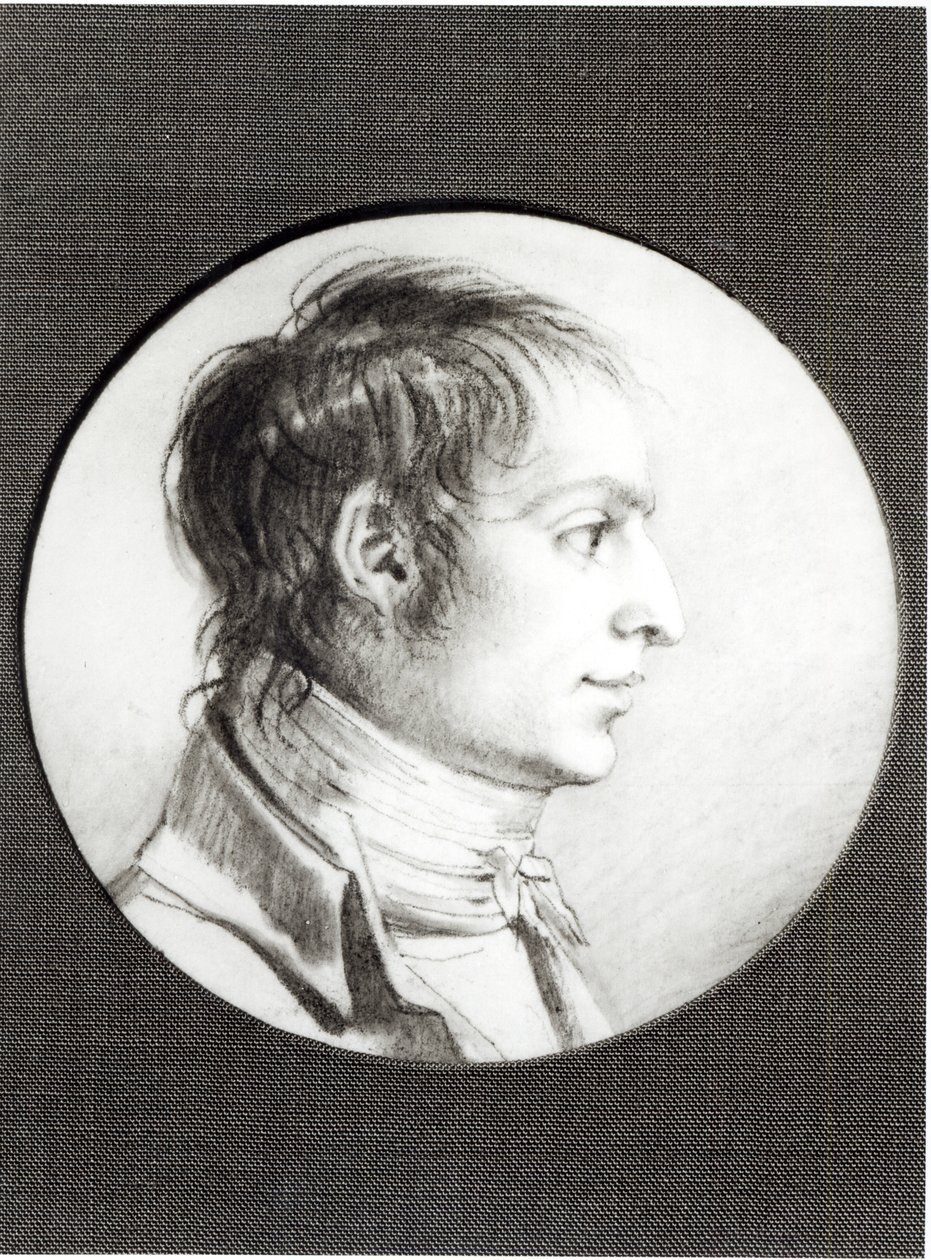 肖像被认为是Joseph Bonaparte（1768-1844）（皮埃尔的皮埃尔） 作者 雅克·雷图（Jacques Reattu）