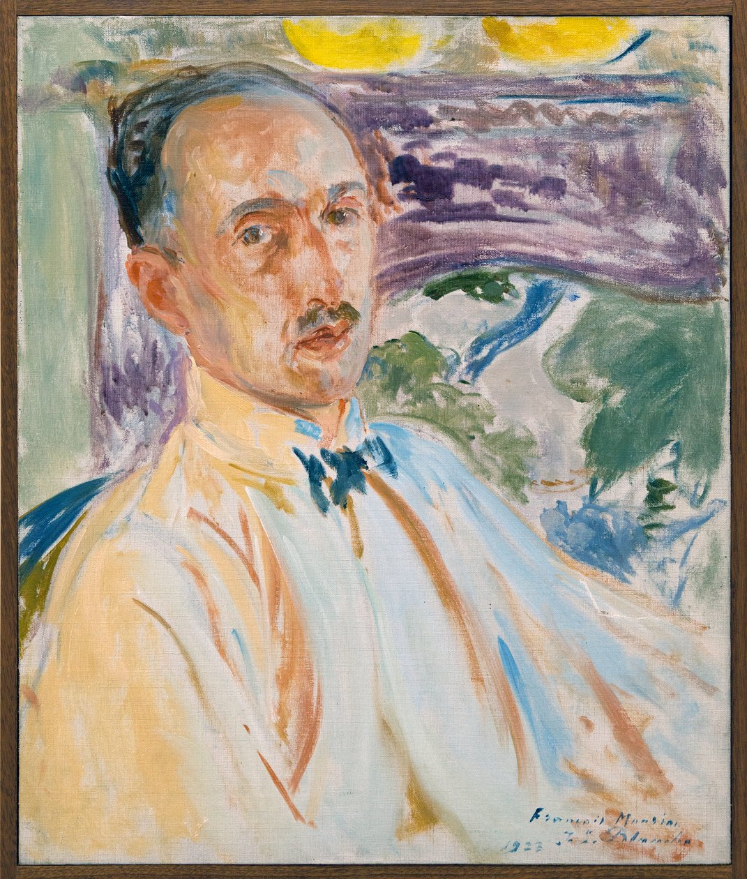 法国作家弗朗索瓦-莫里亚克（François Mauriac，1885-1970 年）的肖像研究，雅克-埃米尔-布朗什（Jacques Émile Blanche，1861-1942 年）1923 年创作。摄影：金永泰，鲁昂，鲁昂美术馆。 作者 雅克·埃米尔·布兰奇