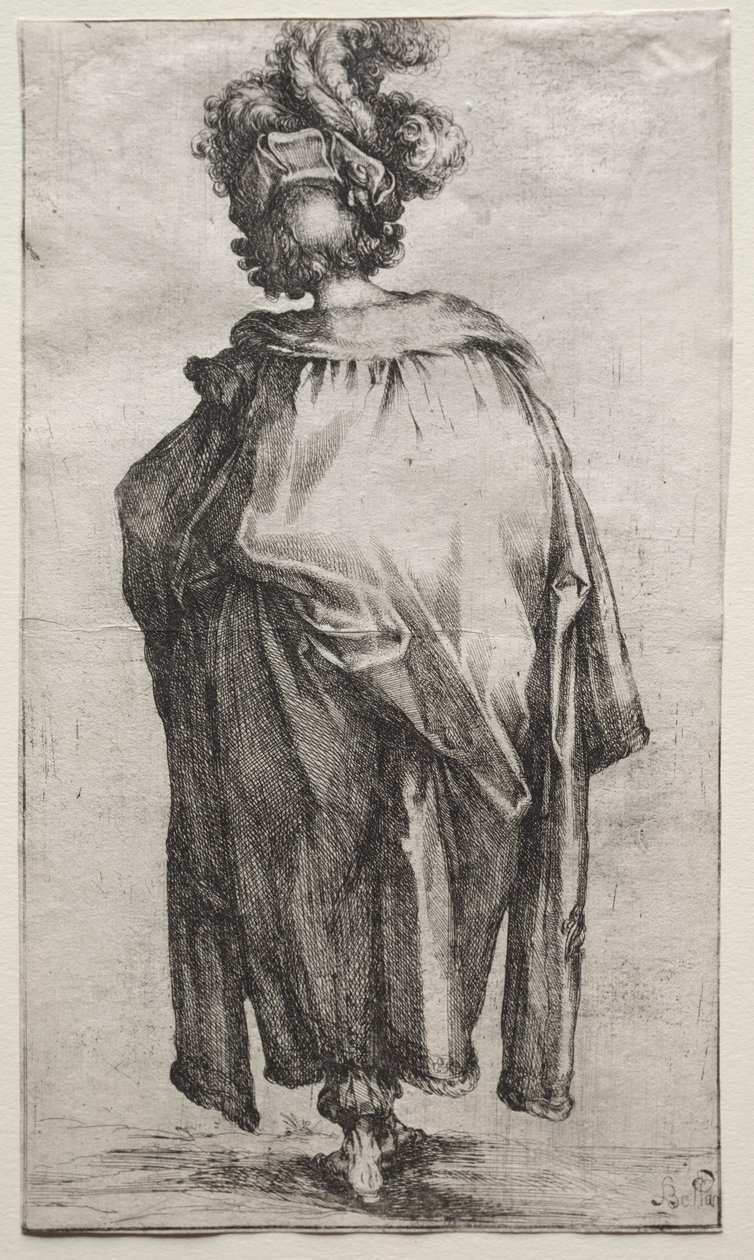 三贤士：Melchior，c。 1615。 作者 雅克·贝兰芝