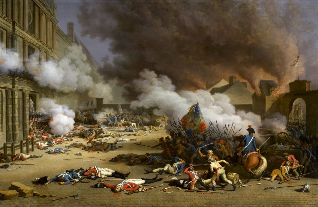 1792年8月10日的暴动 作者 雅克·贝托（Jacques Bertaux）