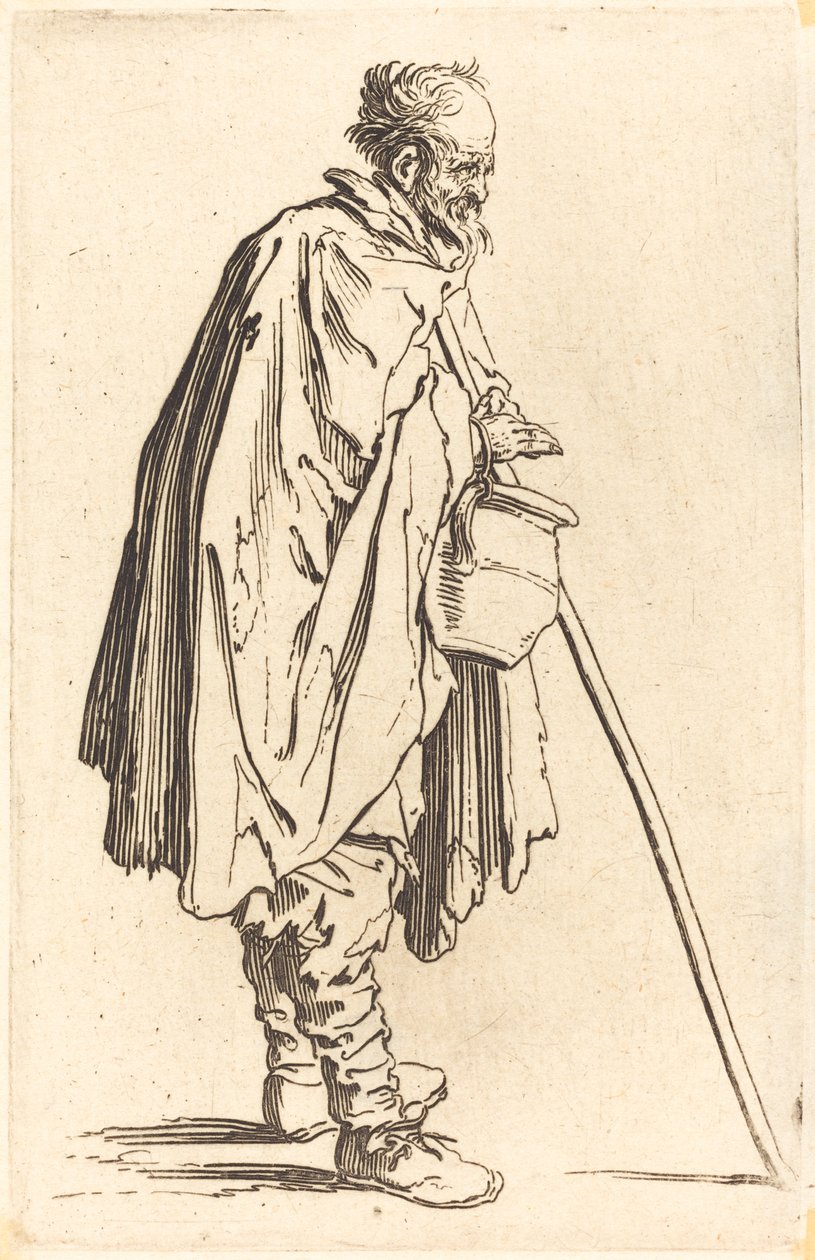 乞丐与锅，c.1622 作者 雅克·卡洛