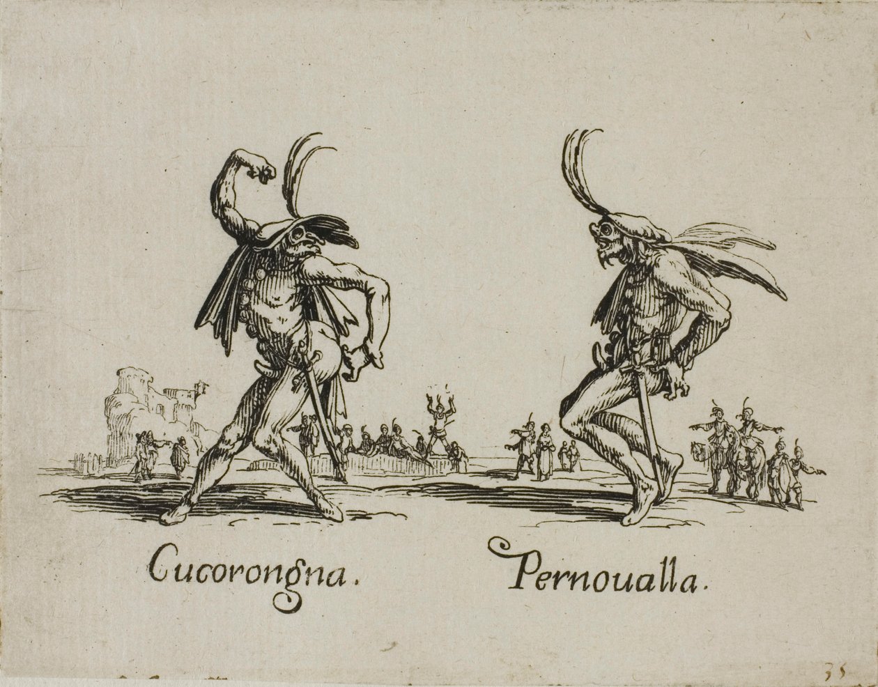Cucorongna - Pernovalla，Balli di Sfessania 的第 2 盘 作者 雅克·卡洛