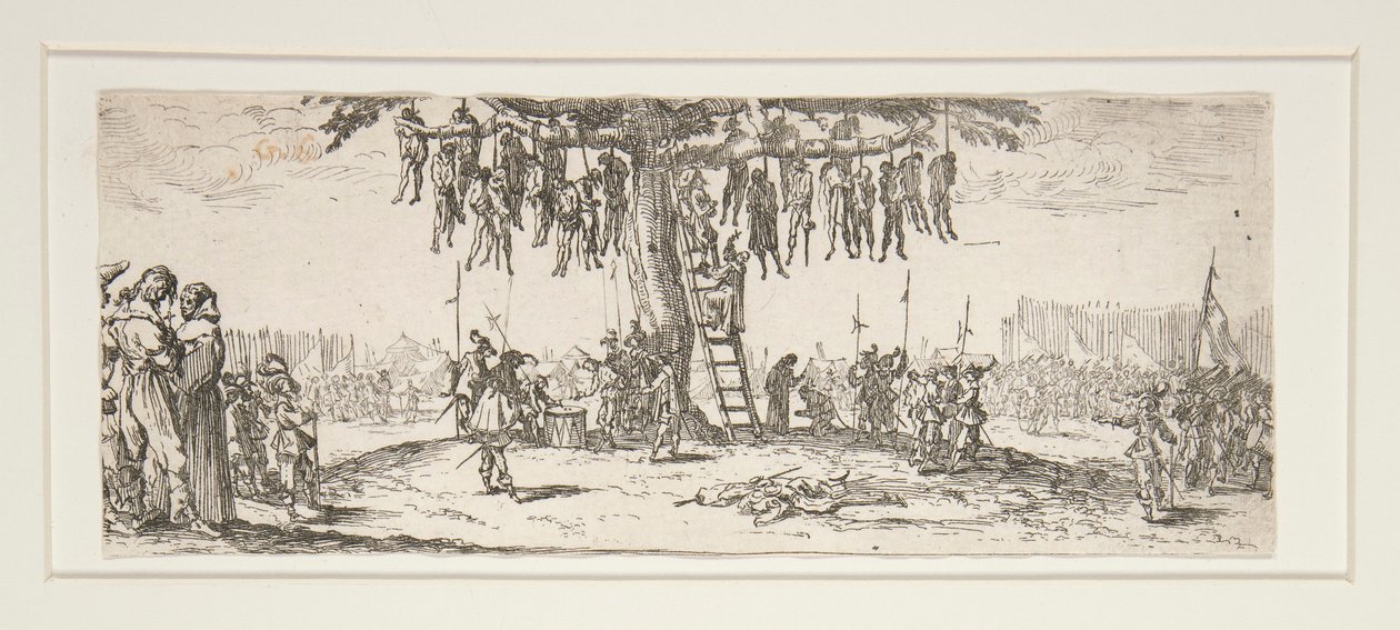 悬挂于 Les grandes miseres de la guerre 作者 雅克·卡洛