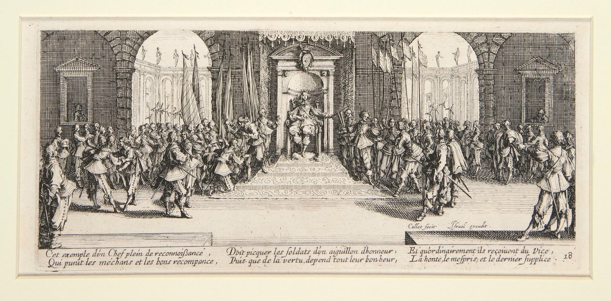 Les Miseres et les Malheurs de la Guerre - 一套 18 幅蚀刻版画 作者 雅克·卡洛