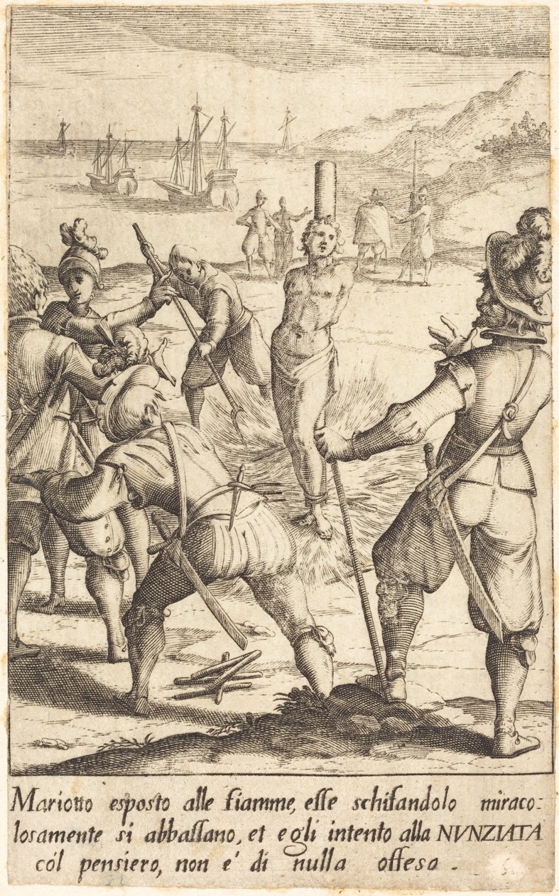 Mariotto, 1619年。 作者 雅克·卡洛
