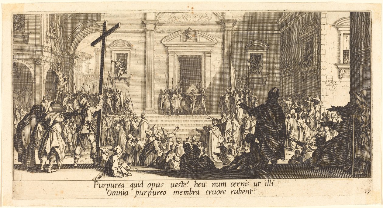 Ecce Homo》，约1618年。 作者 雅克·卡洛