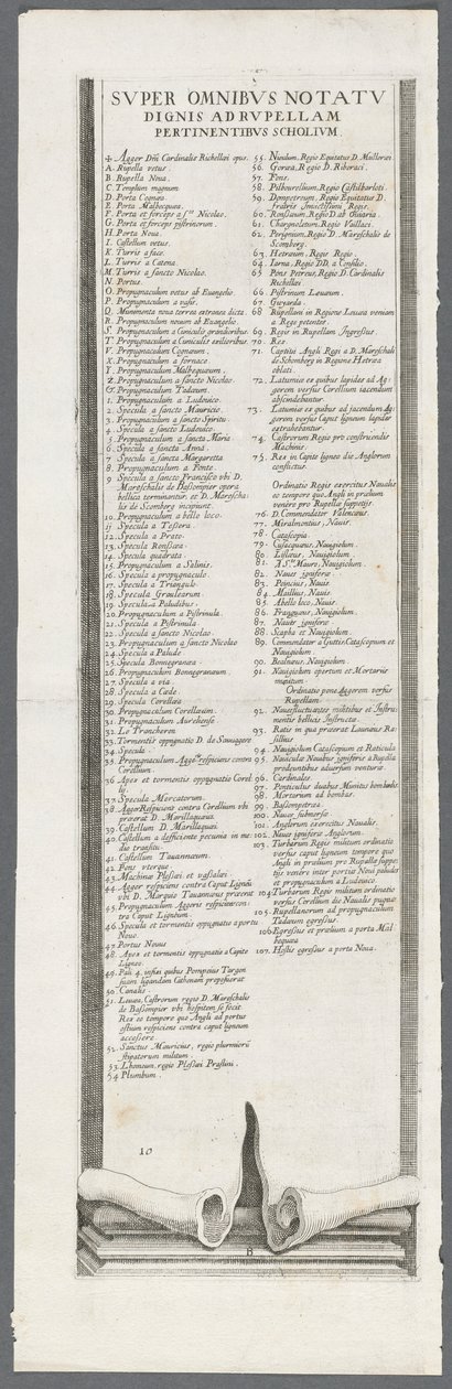 围攻拉罗谢尔：板块13，1628年至1630年。 作者 雅克·卡洛