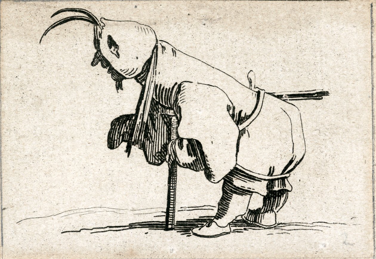 Varie Figure Gobbi ... （雕刻） 作者 雅克·卡洛