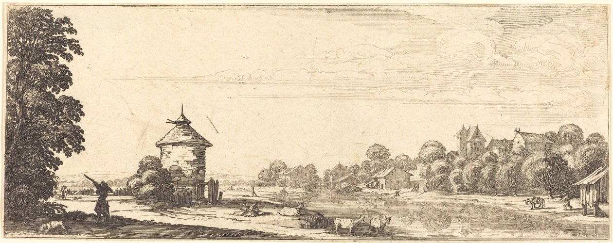 鸽笼 作者 Jacques Callot 或 Jacques Callot 的追随者