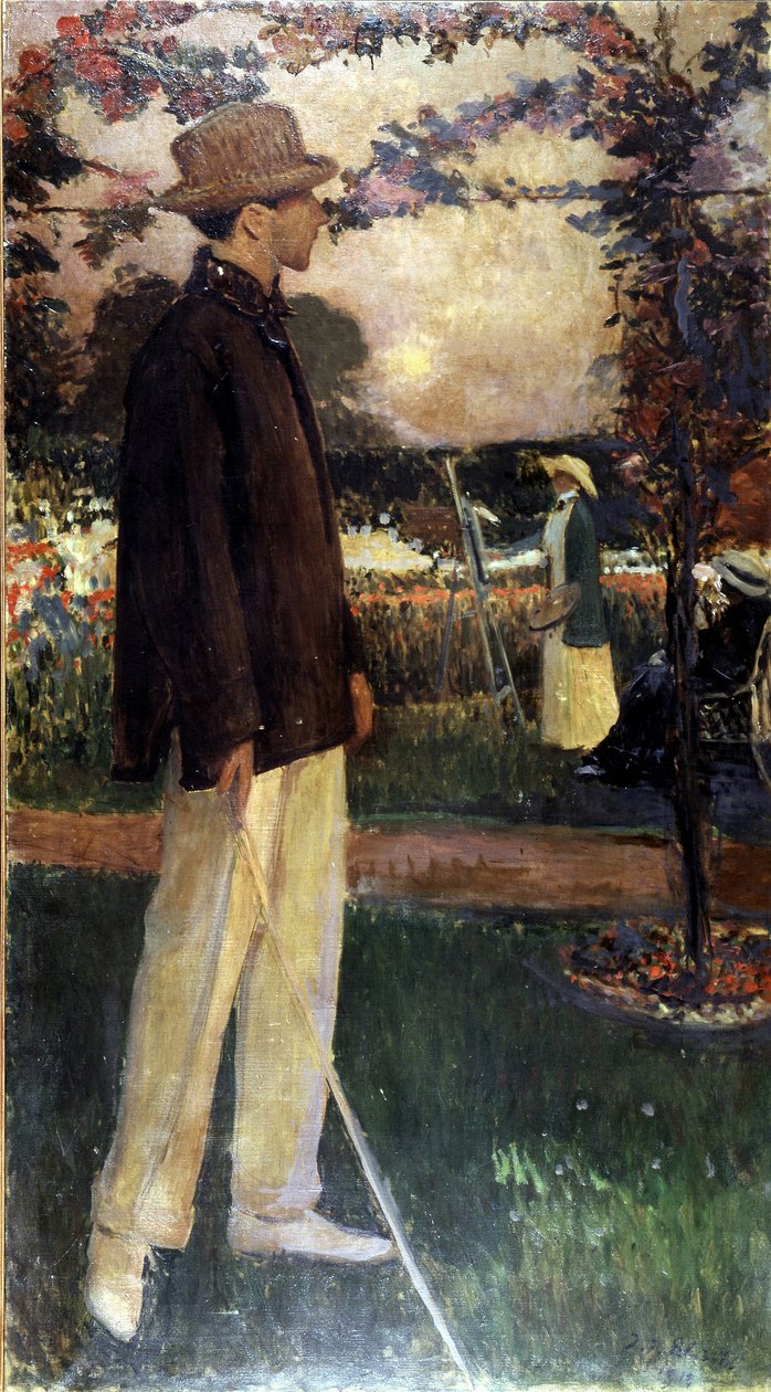 让-科克托--作者是雅克-埃米尔（Jacques-Emile）-布兰奇（1861 - 1942）。 作者 雅克·埃米尔·布兰奇
