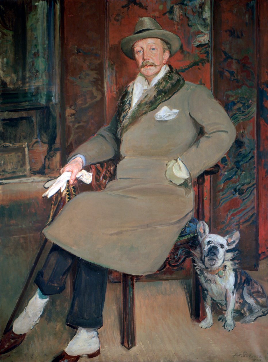 保罗·欧内斯特·波尼菲斯（Castlene Count），1924年 作者 雅克·埃米尔·布兰奇