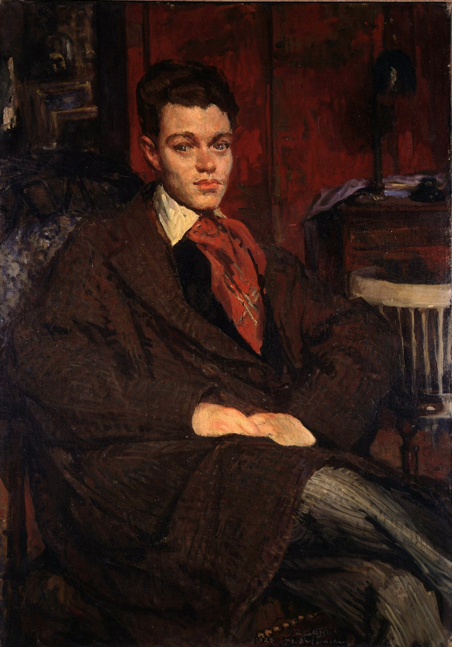 雅克-埃米尔（Jacques-Emile）-布兰奇（1861 - 1942）的《雷内-克里夫》。 作者 雅克·埃米尔·布兰奇