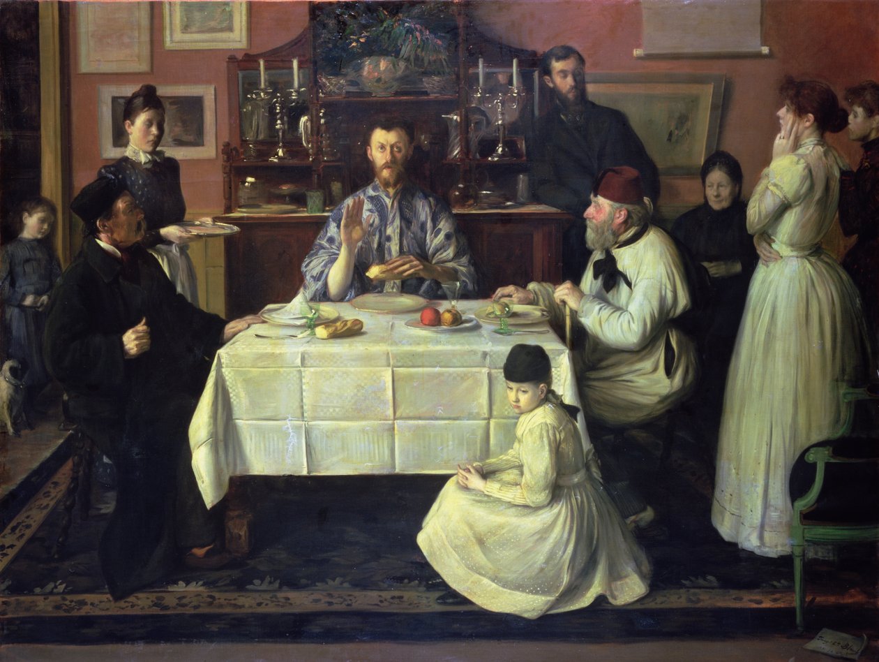 主持人，1891-92 作者 雅克·埃米尔·布兰奇