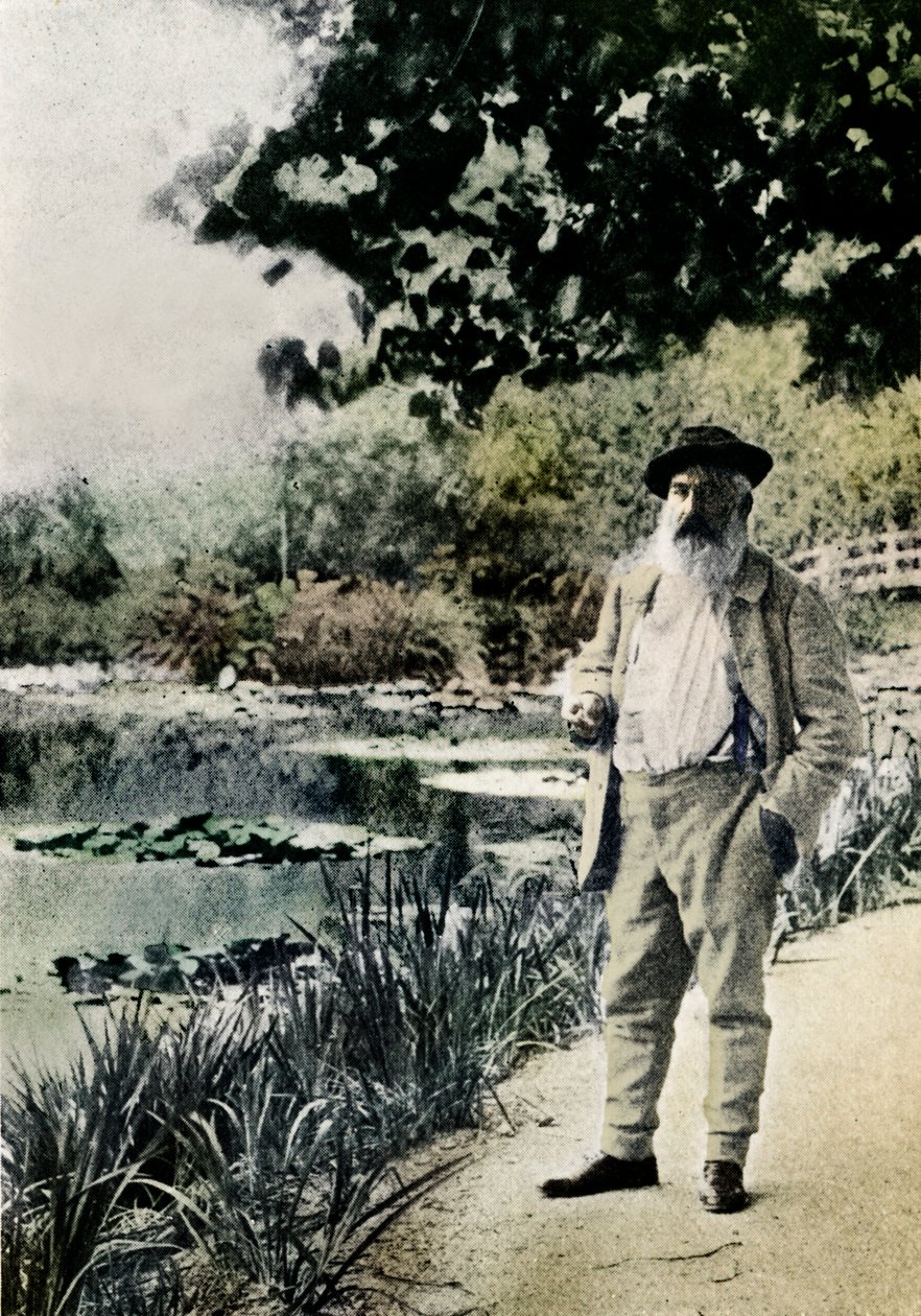 克劳德-莫奈，吉维尼》，1905年 作者 雅克·欧内斯特·布卢兹
