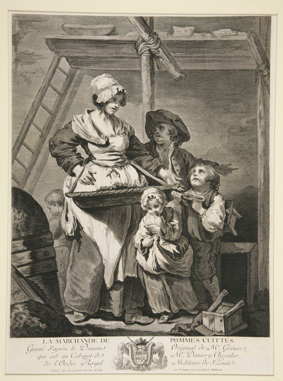 La marchande de Pommes Cuites 作者 雅克·菲尔曼·博瓦莱