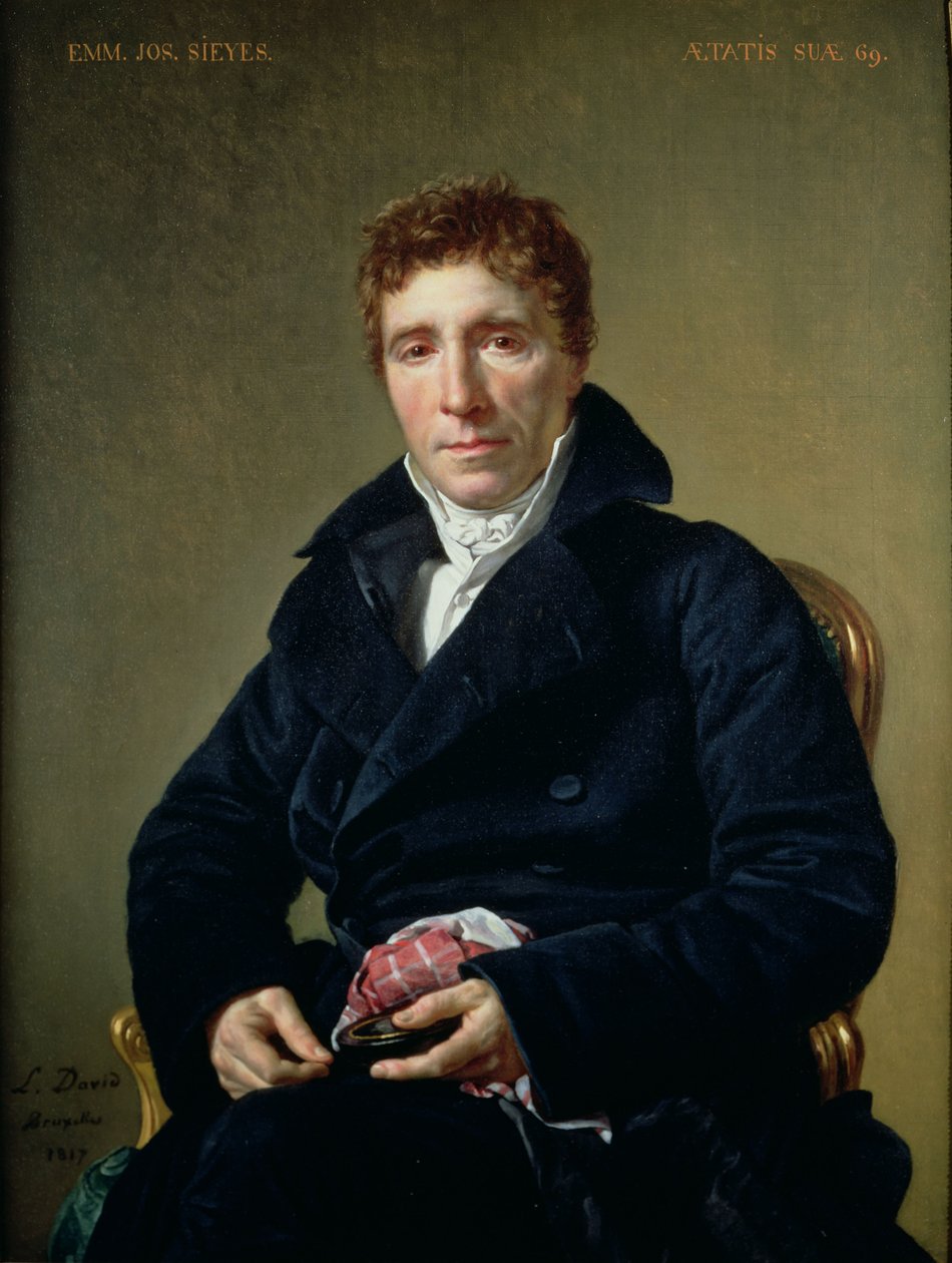 Emmanuel Joseph Sieyes（1748-1836）1817 作者 雅克·路易·大卫