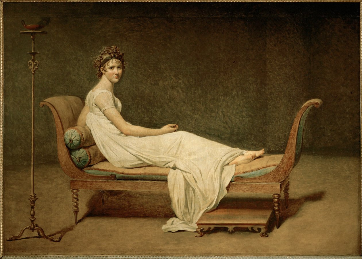 Mme Recamier nee Julie Bernard ... 作者 雅克·路易·大卫