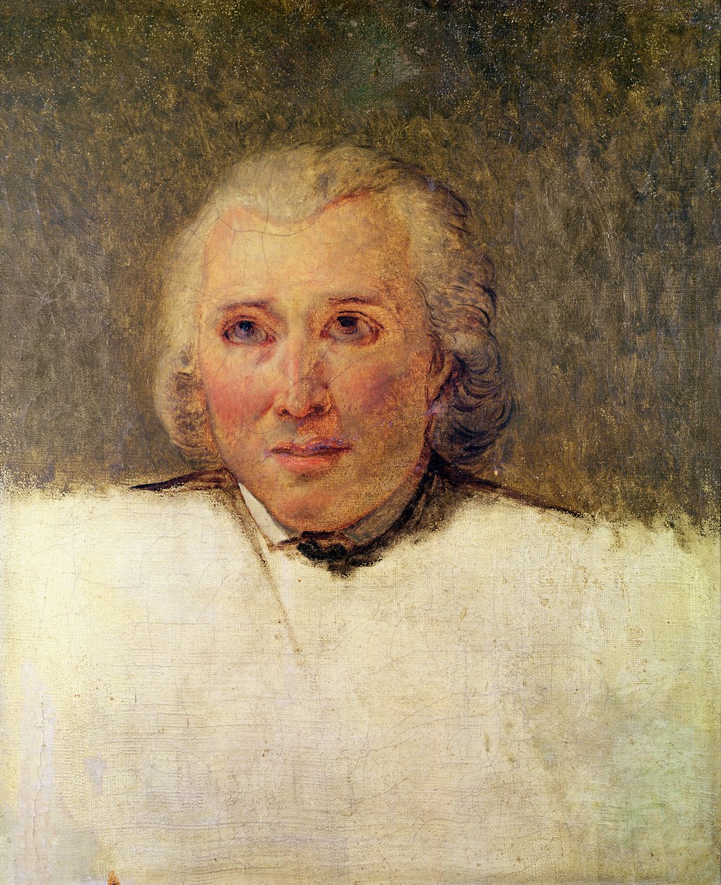 Henri Gregoire（1750-1831）的肖像研究1791年的网球场誓言 作者 雅克·路易·大卫