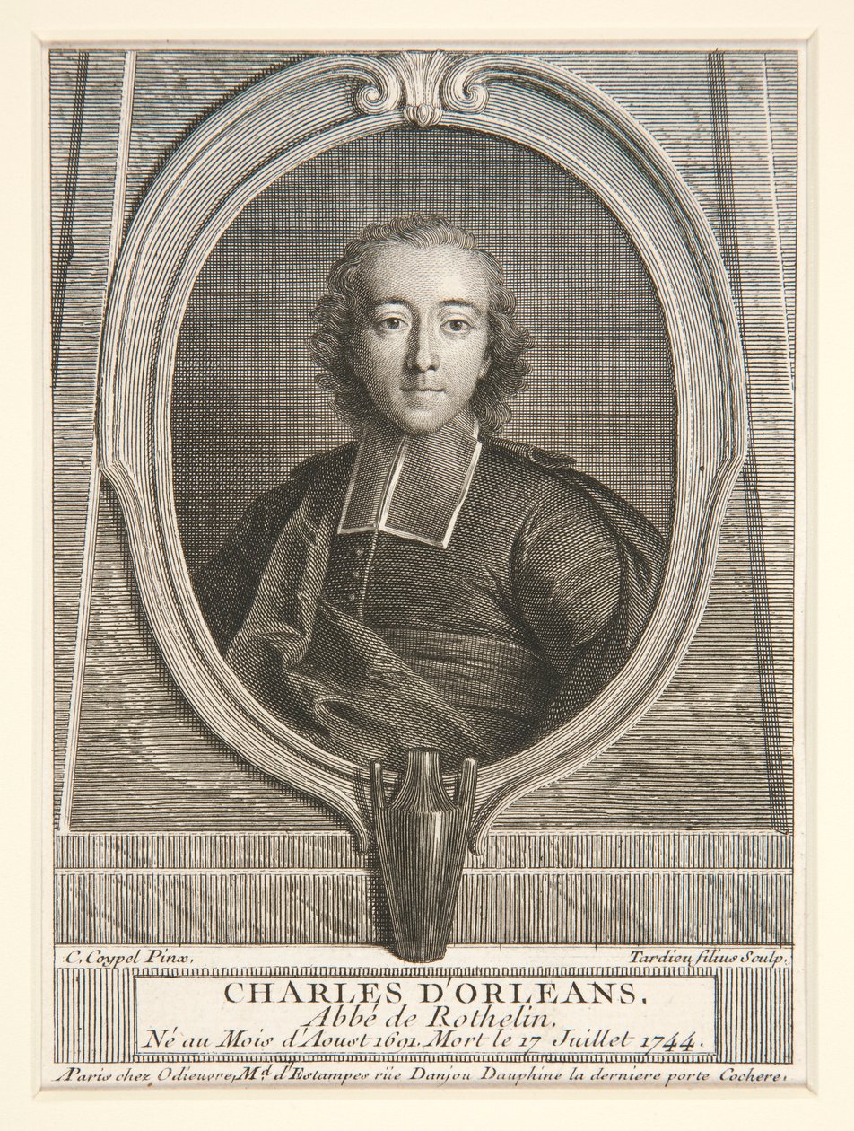 查尔斯肖像 作者 雅克·尼古拉斯·塔迪厄（Jacques Nicolas Tardieu）