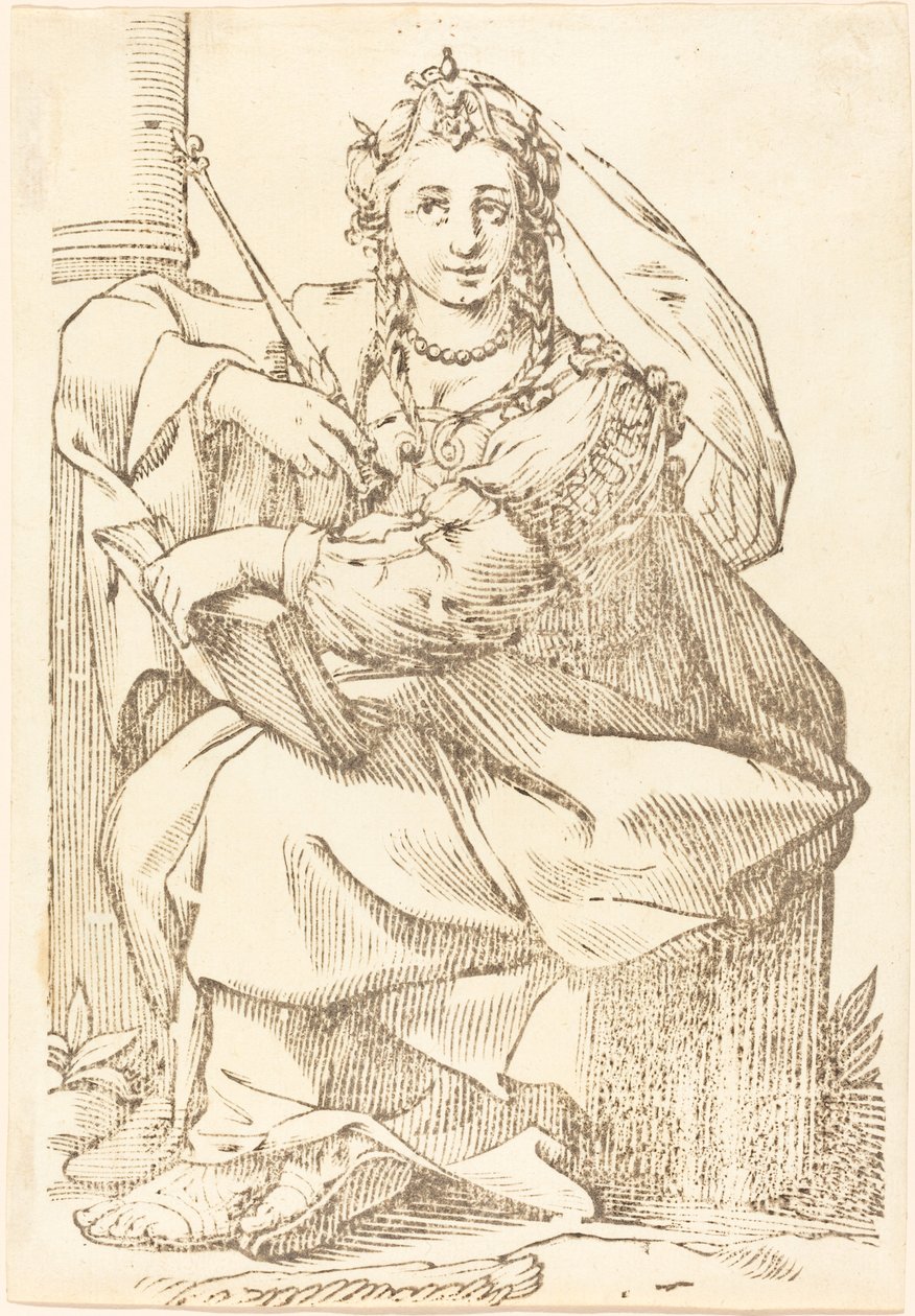 Sibylla Phrygia 作者 雅克·斯特拉（Jacques Stella）