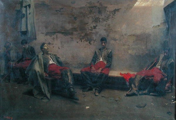 1884年之前的战俘 作者 雅克·德拉兰