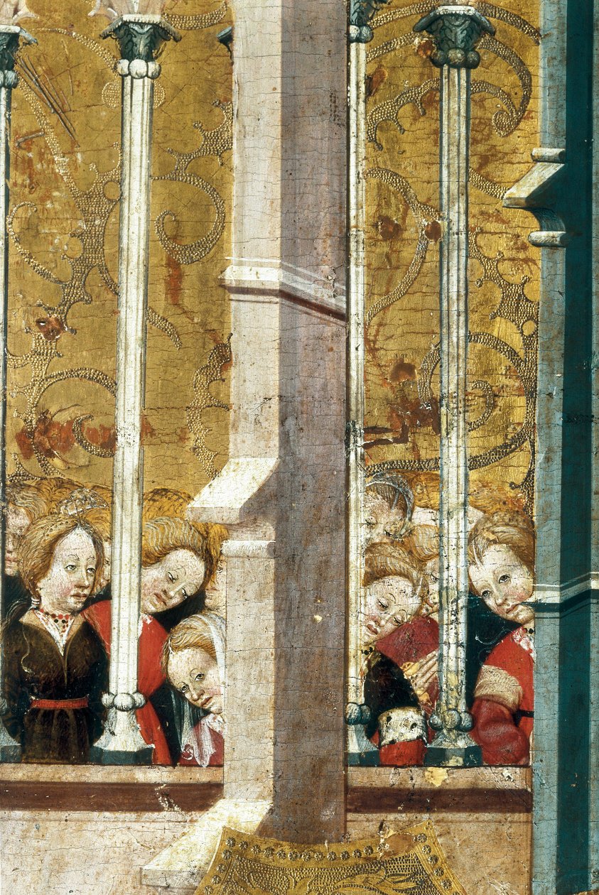 Annunciation altarpiece, detail 作者 海梅·费雷尔二世